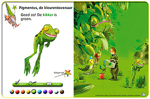 groen zoekspel digibordles
