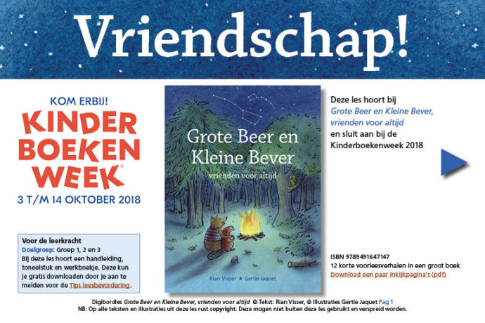 Grote Beer en Kleine Bever in het Kinderboekenmuseum! | Rian Visser