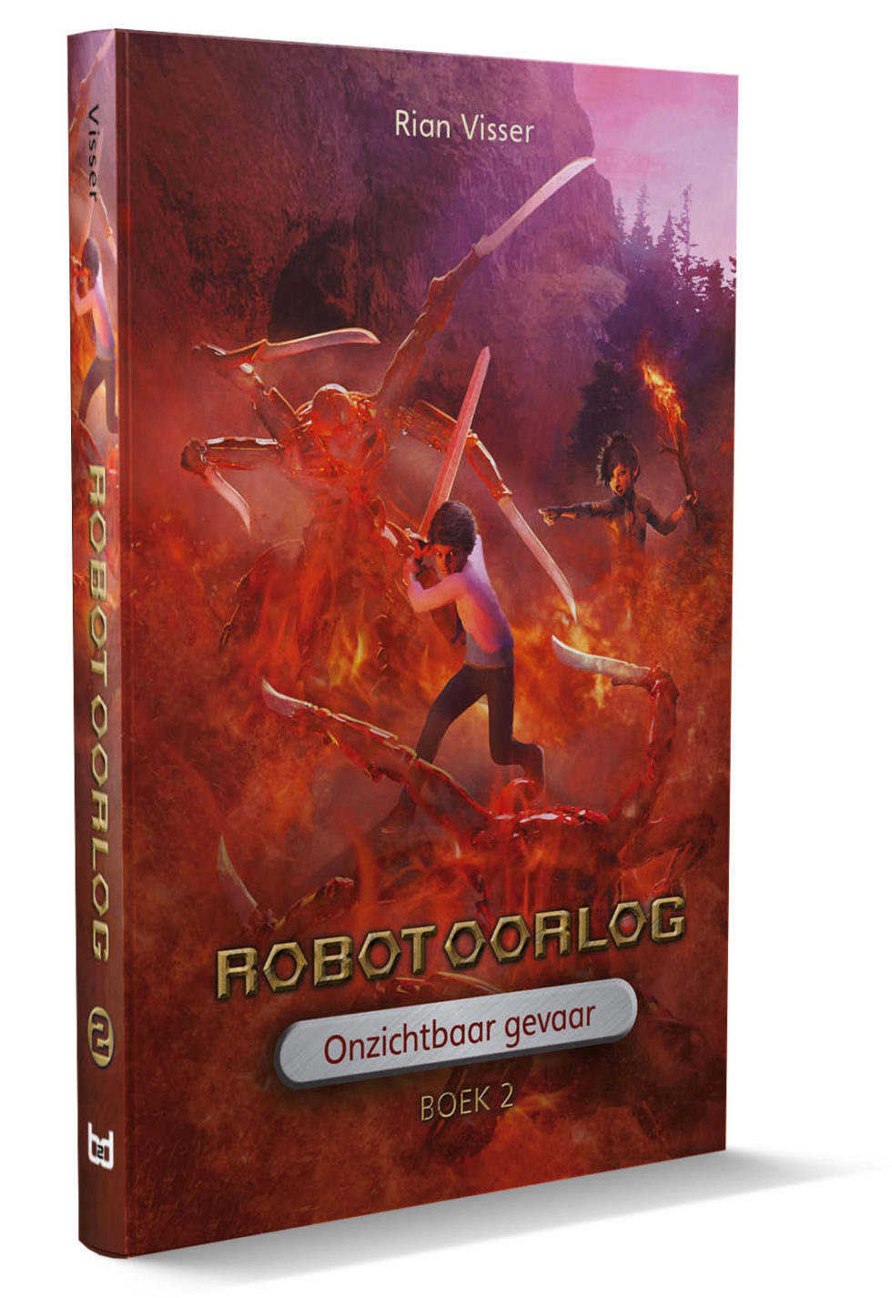 Robotoorlog Boek 2 Onzichtbaar Gevaar Rian Visser